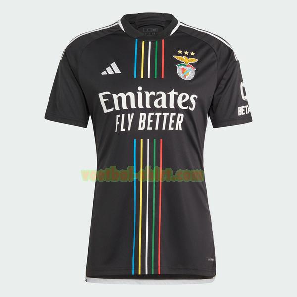 benfica 3e shirt 2023 2024 zwart mannen