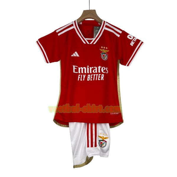 benfica thuis shirt 2023 2024 rood kinderen