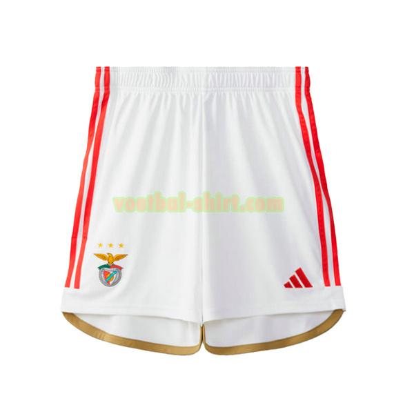 benfica thuis shorts 2023 2024 wit mannen