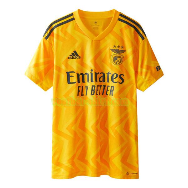 benfica uit shirt 2022 2023 geel mannen