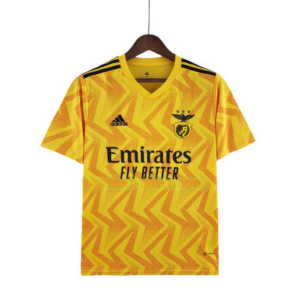 benfica uit shirt 2022 2023 thailand geel mannen