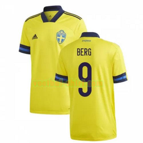 berg 9 zweden thuis shirt 2020 mannen