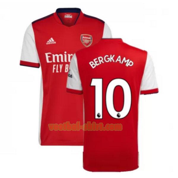 bergkamp 10 arsenal thuis shirt 2021 2022 rood mannen