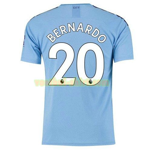 bernardo 20 manchester city thuis shirt 2019-2020 mannen