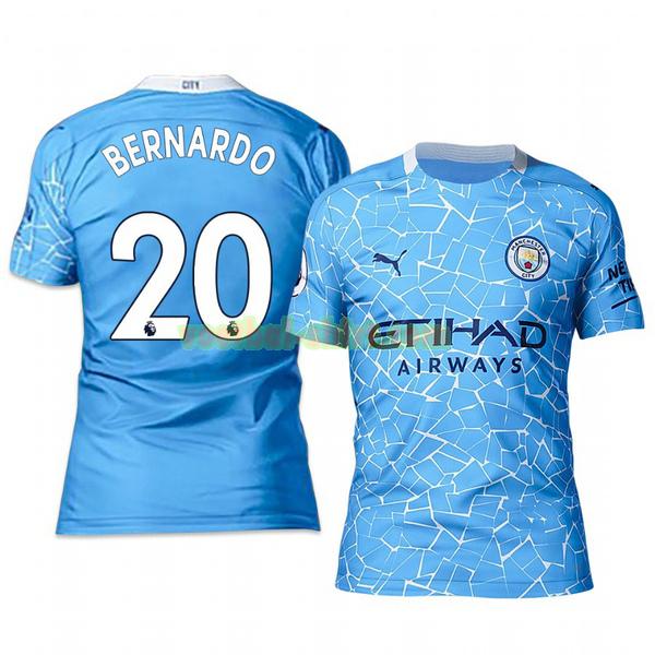 bernardo silva 20 manchester city thuis shirt 2020-2021 mannen