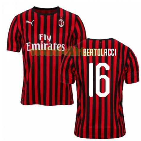 bertolacci 16 ac milan thuis shirt 2019-2020 mannen