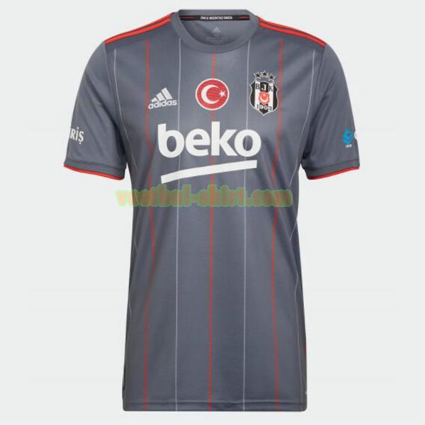 besiktas 3e shirt 2021 2022 thailand grijs mannen