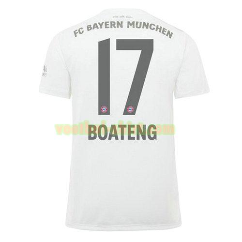 boateng 17 bayern münchen uit shirt 2019-2020 mannen