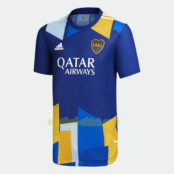 boca juniors 3e shirt 2021 2022 blauw mannen