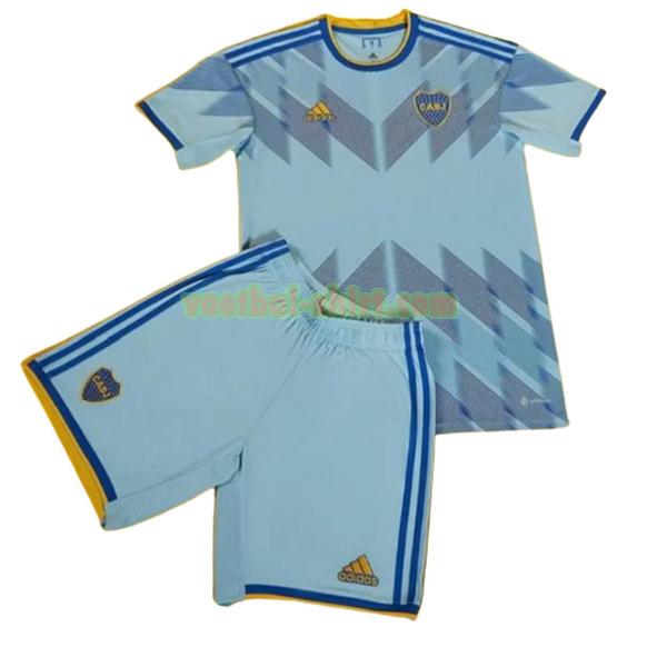 boca juniors 3e shirt 2023 2024 blauw kinderen