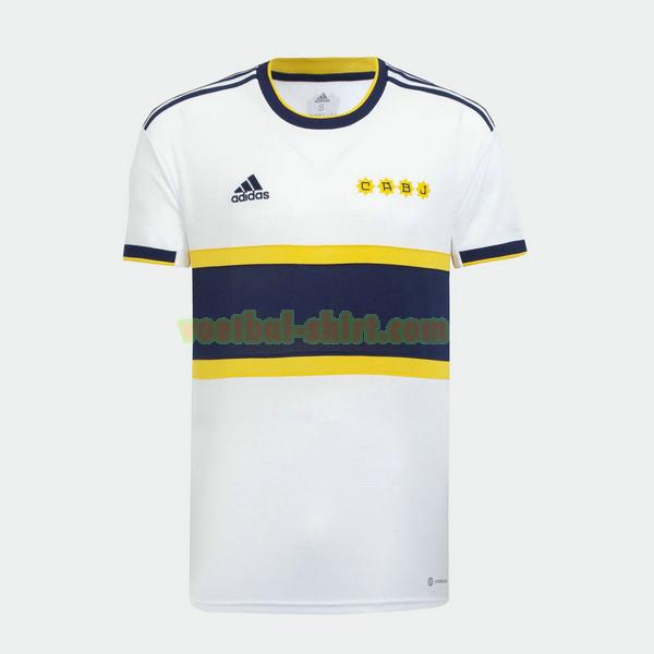 boca juniors thailand uit shirt 2022 2023 wit mannen