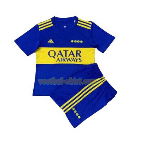boca juniors thuis shirt 2021 2022 blauw kinderen