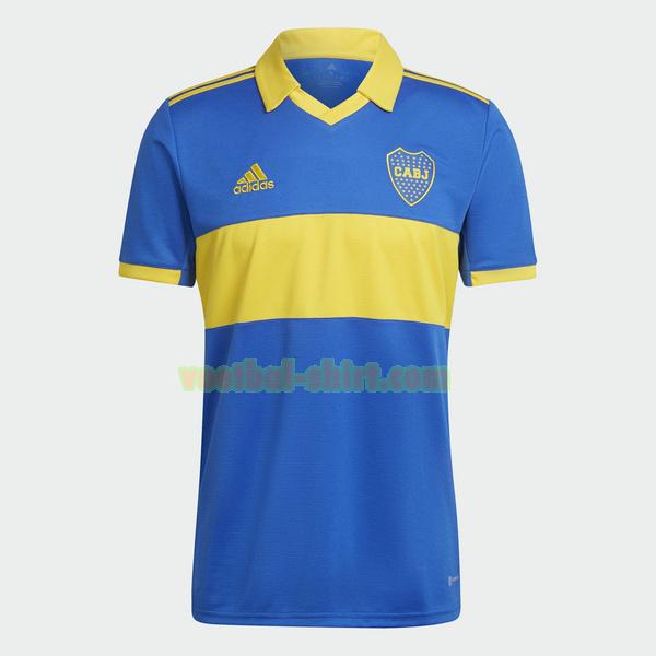 boca juniors thuis shirt 2022 2023 blauw geel mannen