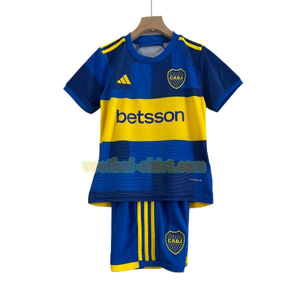 boca juniors thuis shirt 2023 2024 blauw kinderen