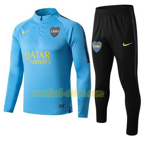 boca juniors trainingspak 2018-2019 blauw zwart mannen