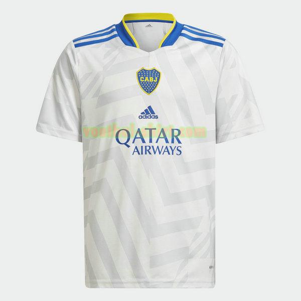 boca juniors uit shirt 2021 2022 wit mannen