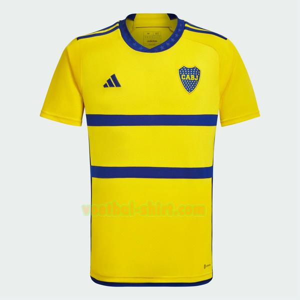 boca juniors uit shirt 2023 2024 thailand geel mannen