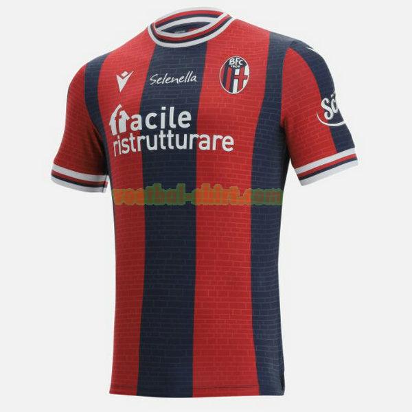 bologna thuis shirt 2021 2022 thailand rood blauw mannen