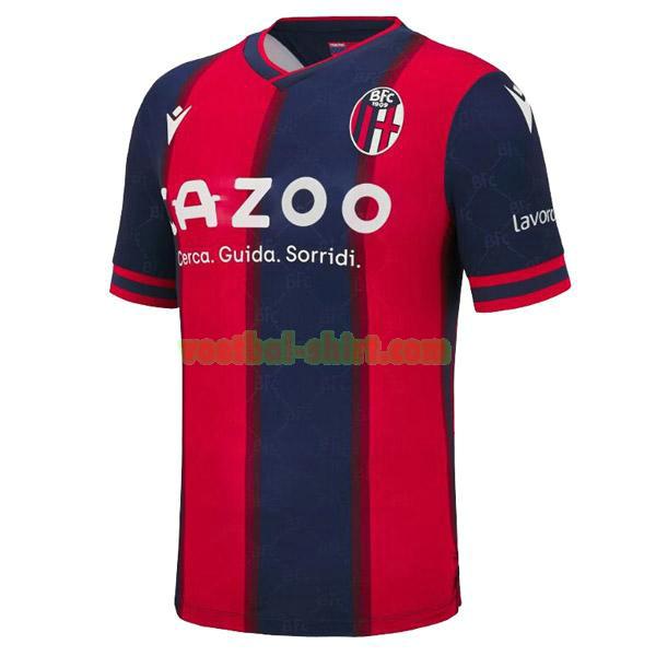 bologna thuis shirt 2022 2023 thailand blauw rood mannen