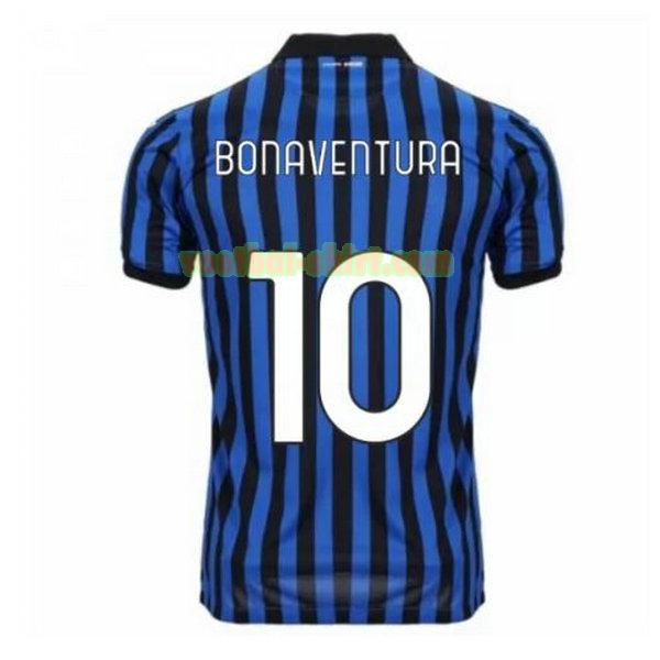 bonaventura 10 atalanta thuis shirt 2020-2021 blauw mannen