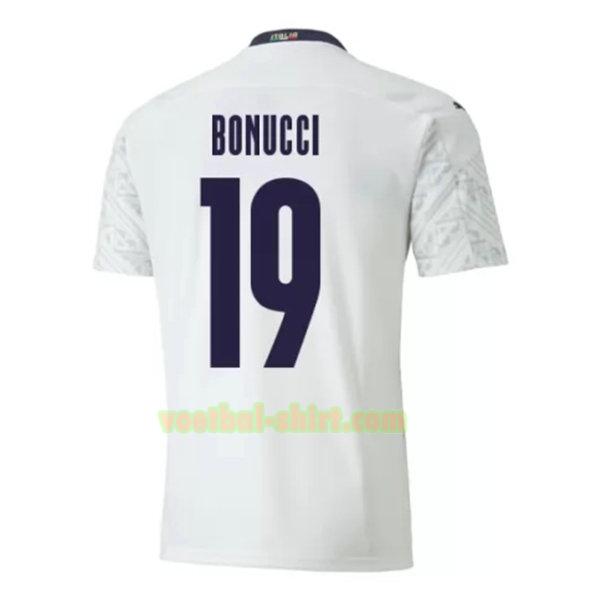 bonucci 19 italië uit shirt 2020 mannen
