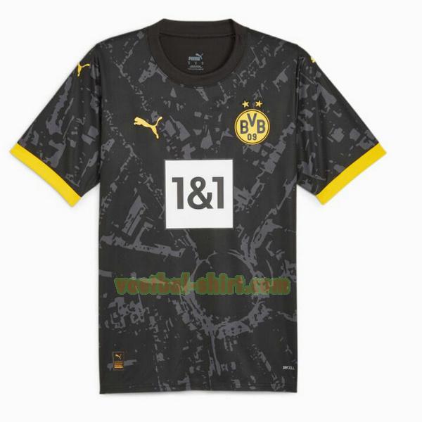 borussia dortmund 3e shirt 2023 2024 thailand zwart mannen