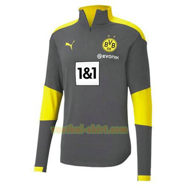 borussia dortmund jasje 2020-2021 grijs mannen