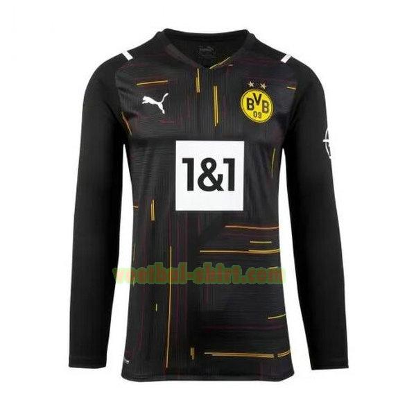 borussia dortmund lange mouwen doelman shirt 2021 2022 zwart mannen