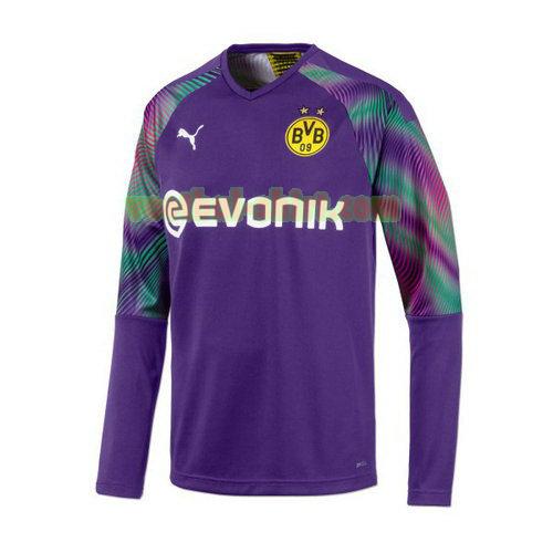 borussia dortmund lange mouwen uit doelman shirt 2019-2020 mannen