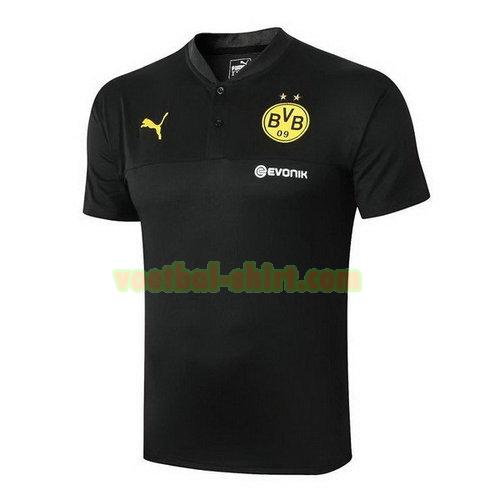 borussia dortmund poloshirt 2019-2020 zwart mannen