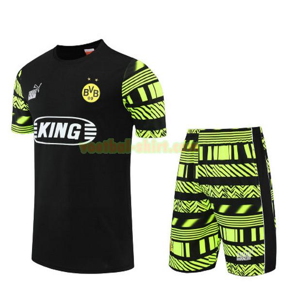 borussia dortmund set training shirt 2022 2023 zwart mannen