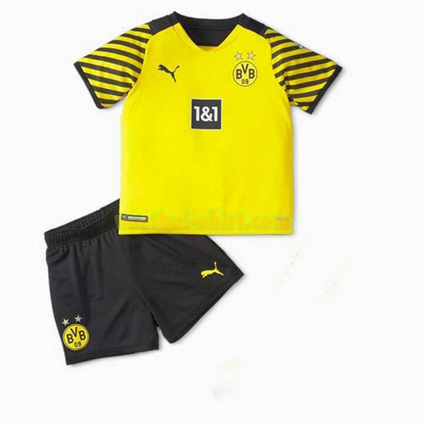 borussia dortmund thuis shirt 2021 2022 geel kinderen