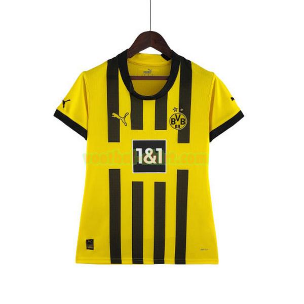 borussia dortmund thuis shirt 2022 2023 geel dames