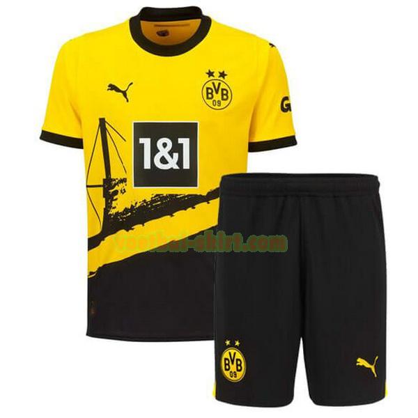 borussia dortmund thuis shirt 2023 2024 geel kinderen
