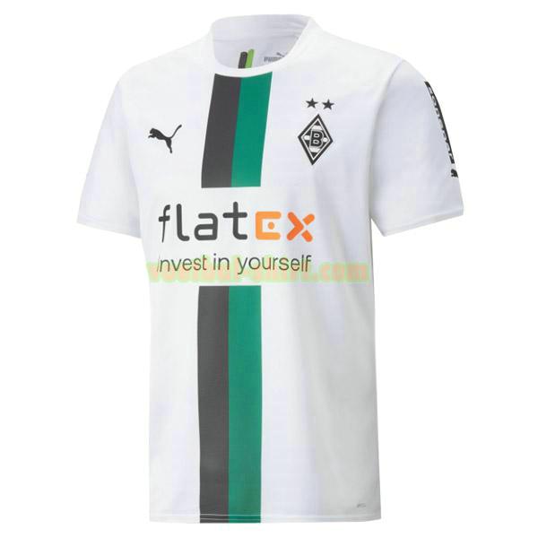 borussia monchengladbach thuis shirt 2022 2023 wit mannen