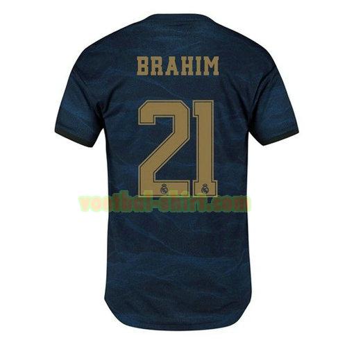 brahim 21 real madrid uit shirt 2019-2020 mannen