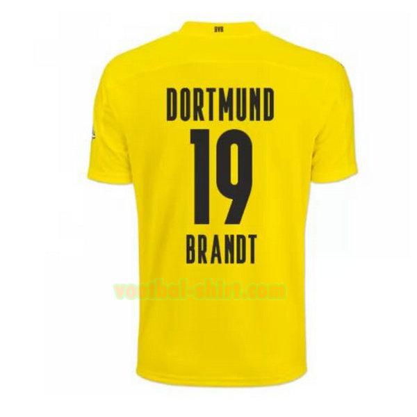 brandt 19 borussia dortmund thuis shirt 2020-2021 mannen