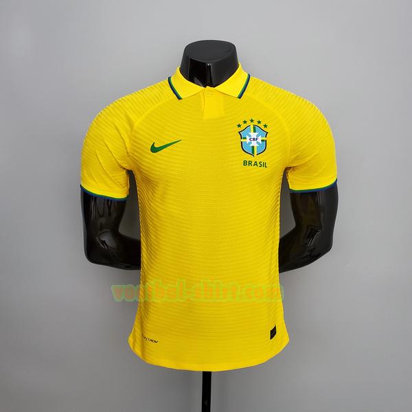brazilië player futsal thuis shirt 2021 2022 geel mannen