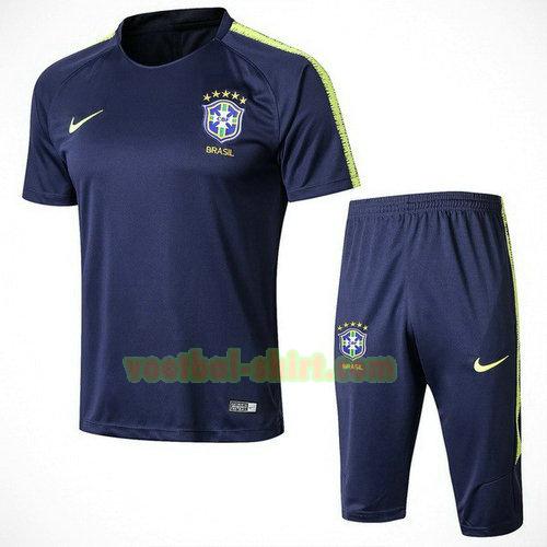 brazilië set opleiding 2018 blauw mannen