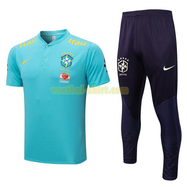 brazilië set opleiding 2022 2023 blauw mannen