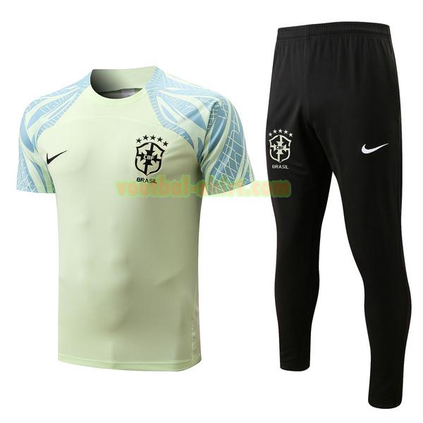 brazilië set opleiding 2022 2023 groen blauw mannen