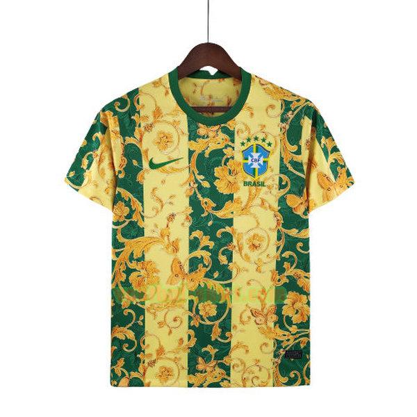 brazilië special edition shirt 2022 geel groen mannen