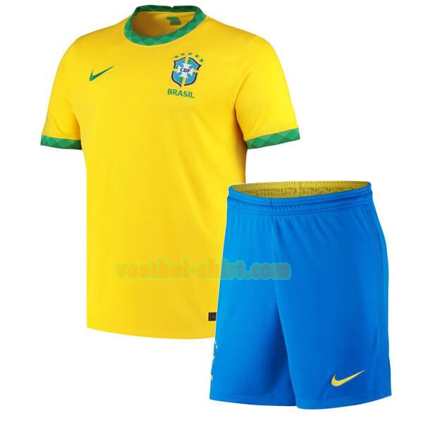 brazilië thuis shirt 2020 geel kinderen