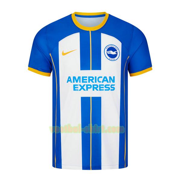 brighton thuis shirt 2022 2023 thailand blauw wit mannen