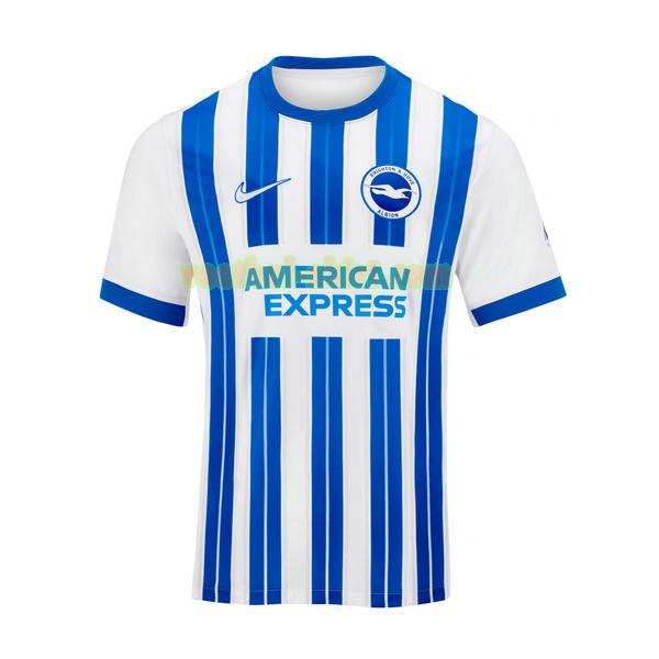 brighton thuis shirt 2024 2025 thailand wit blauw mannen