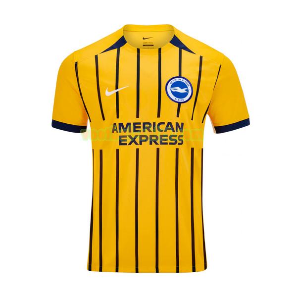 brighton uit shirt 2024 2025 thailand geel mannen
