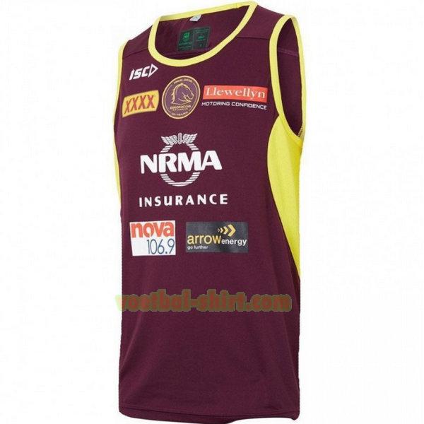 brisbane broncos opleiding shirt 2018 purper mannen