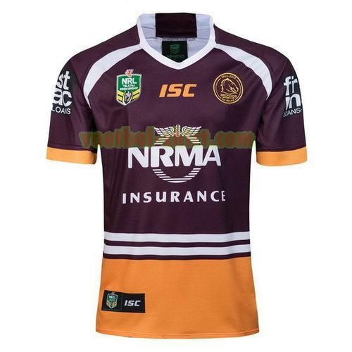 brisbane broncos thuis rugby shirt 2018 purper mannen