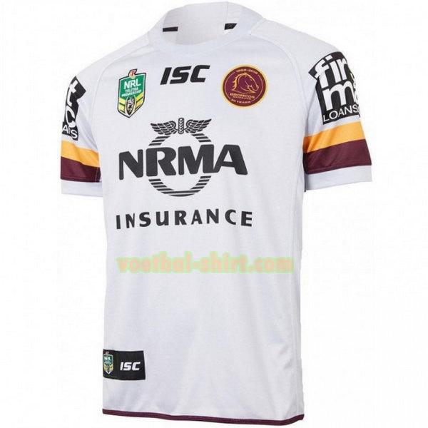 brisbane broncos uit shirt 2018 wit mannen