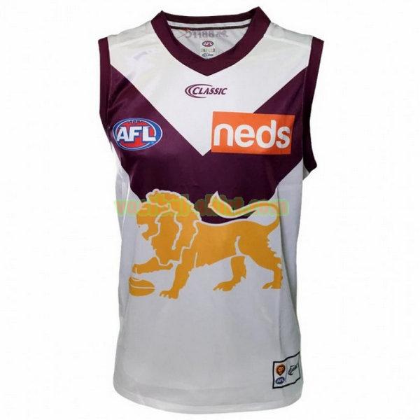 brisbane lions uit shirt 2020 wit mannen